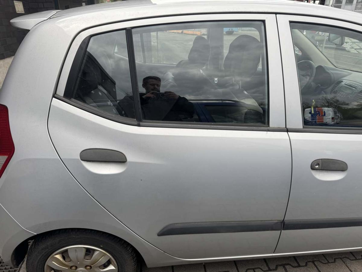 Hyundai I10 PA original T&uuml;r hinten rechts HD Sleek Silver Bj.2010
